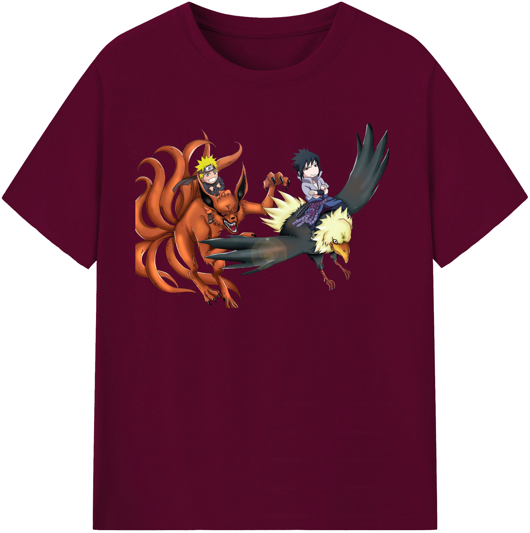 （画像用） NARUTO -ナルト- うずまき ナルト Uzumaki Naruto レディースカジュアルプリントTシャツ（綿100％）